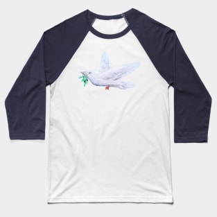 Dove of Peace Baseball T-Shirt